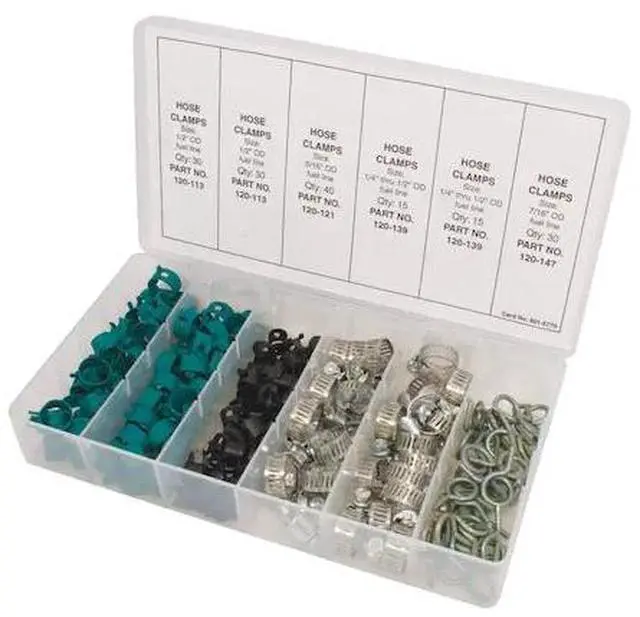 Main image of STENS 415-170 Hose Clamp Assortment Includes 160 Pieces Lawn Mowers