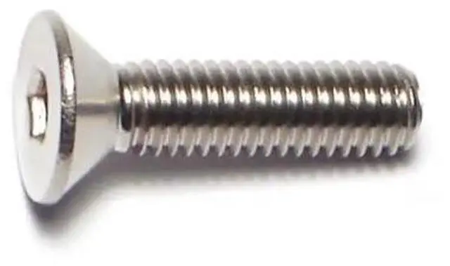 Main image of MIDWEST FASTENER 72094 #10-32 Socket Head Cap Screw, Flat, Plain 18-8 Stainless