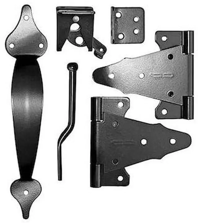 Alt view image 4 of 7 - Nuvo Iron Wooden Gate Combo Kit Deluxe Part # WGCKH