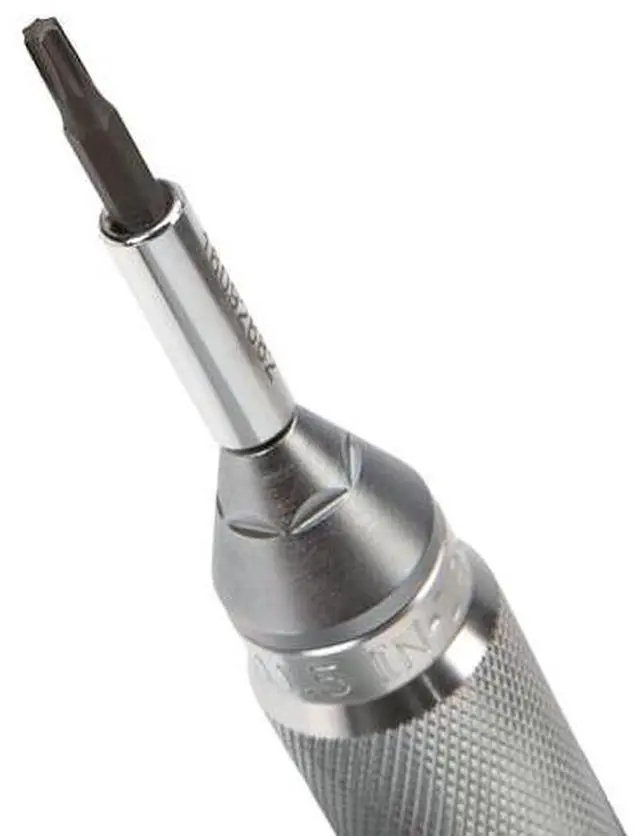 Alt view image 4 of 5 - STEELMAN 96198 TPMS 12-Inch-Pound Valve Stem Torque Tool with Bits