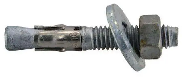 Main image of MIDWEST FASTENER 53213 Wedge Anchor, 5/16" Dia., 2-1/8" L, Steel Hot Dipped