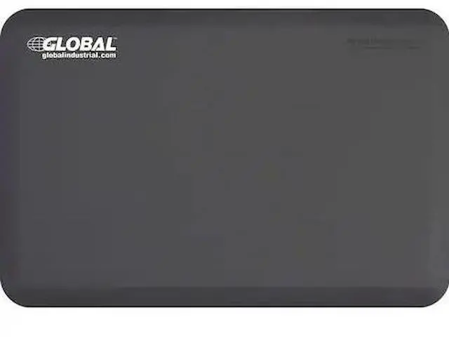 Main image of GLOBAL INDUSTRIAL B2395846 Antifatigue Mat, 3 in L x 2 in W, 3/4 Thickness, Gray