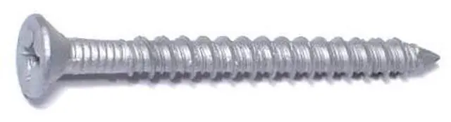 Main image of RED HEAD 50786 Tapcon Concrete Screw, 1/4" Dia., Flat, 2 3/4 in L, 410
