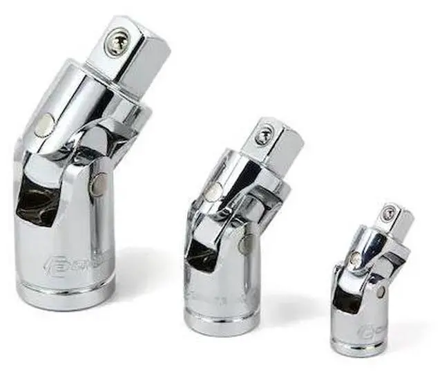 Main image of POWERBUILT 640858 3Pc 1/4", 3/8", 1/2" Drive U-Joint Set