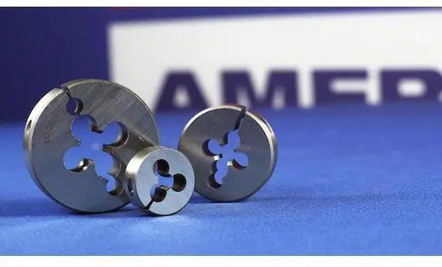 Alt view image 5 of 7 - DRILL AMERICA DWTH1-440 No 4-40 UNC X 1" OD HSS Round Adjustable Die