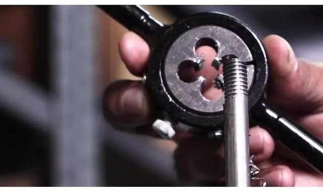 Alt view image 7 of 7 - DRILL AMERICA DWTH1-440 No 4-40 UNC X 1" OD HSS Round Adjustable Die