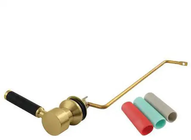 Main image of KINGSTON BRASS KTDKLS7 Side Mount Toilet Tank Lever, Brushed Brass