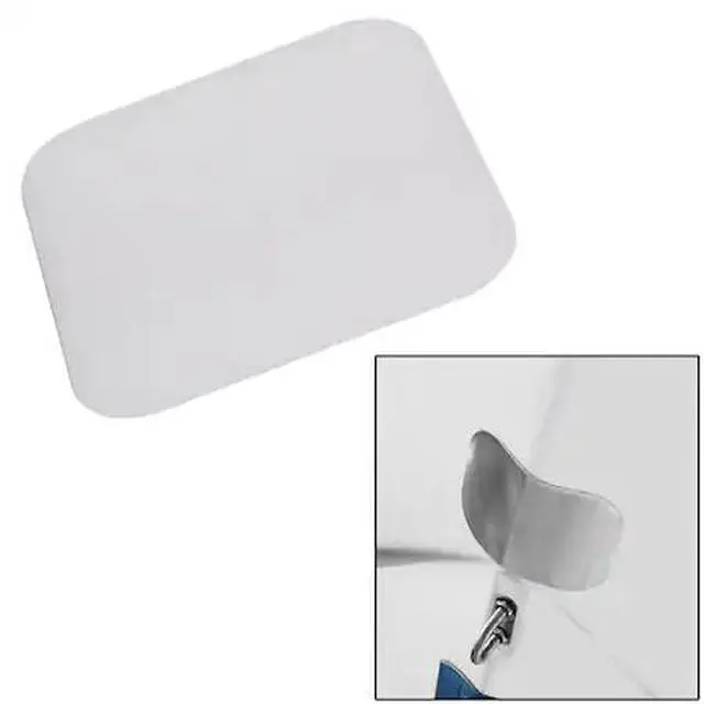 Alt view image 4 of 7 - Megaware ScuffBuster™ Standard - 5.75" x 4.5" - Solid Bowguard - 22G - Stainless Steel
