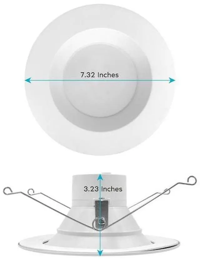 Alt view image 3 of 7 - LUXRITE LR23796-16PK 5/6 Inch LED Recessed Can Lights 5 CCT 2700K-5000K 14W