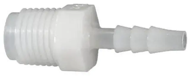 Main image of MIDWEST FASTENER 66482 3/16" x 1/4MIP Nylon Plastic Hose Barbs 8PK