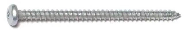 Main image of MIDWEST FASTENER 08720 Sheet Metal Screw, #8 x 2-1/2 in, Zinc Plated Steel Pan