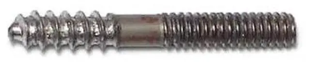 Main image of MIDWEST FASTENER 08434 Hanger Bolt, #10 Thread to #10-24 Thread, 1 1/2 in,