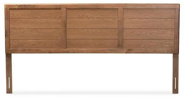 Alt view image 2 of 6 - BAXTON STUDIO 156-9427 Seren Mid-Century Walnut Brown Finished Wood King Size