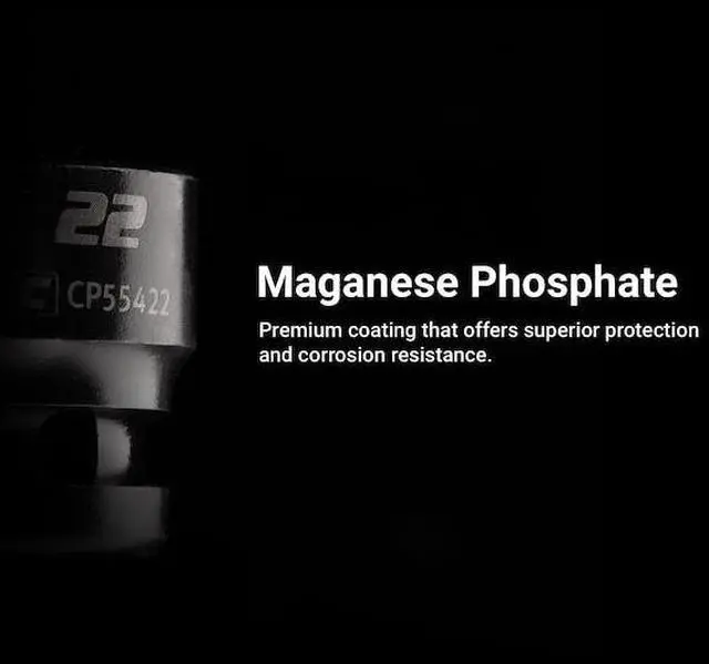 Alt view image 4 of 5 - CAPRI TOOLS CP55432 32mm Stubby Impact Socket, 12 Drive, 6Point, Metric