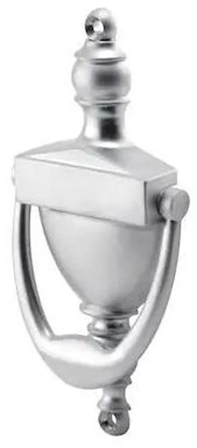 Main image of PRIME-LINE U 10366 Deluxe Door Knocker, Satin Nickel US15 Single Pack