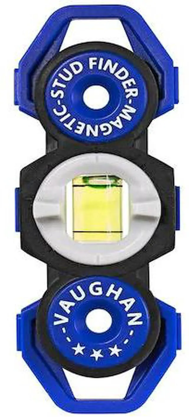 Alt view image 7 of 11 - Vaughan 1 Pack Magnetic Stud Finder Pocket Sized No Batteries Needed - 050044