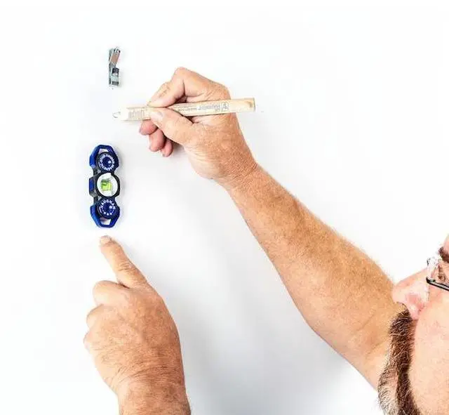 Alt view image 10 of 11 - Vaughan 1 Pack Magnetic Stud Finder Pocket Sized No Batteries Needed - 050044