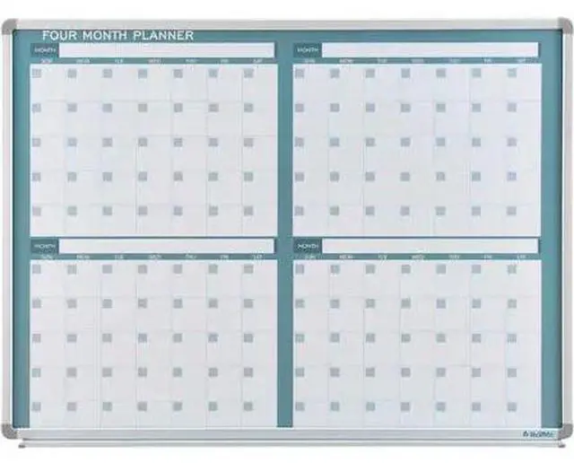 Main image of GLOBAL INDUSTRIAL 695867 Calendar, 36, 48, White