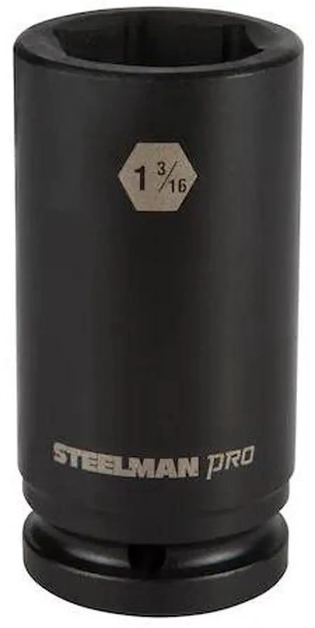 Main image of STEELMAN 79286 3/4" Drive x 1-3/16" 6-Point Deep Impact Socket