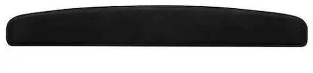 Alt view image 7 of 18 - Allsop Memory Foam Wrist Rests 2 7/8" x 18" x 1 Black 30205