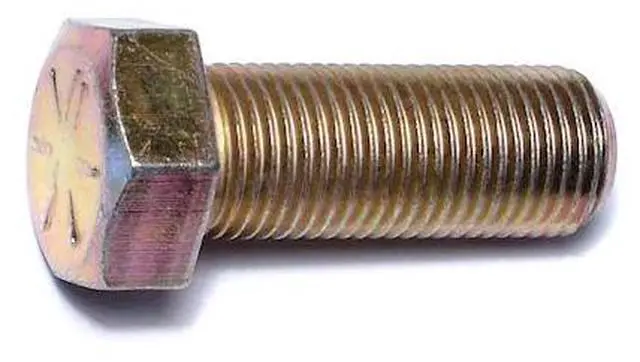 Main image of MIDWEST FASTENER 00899 Grade 8, 9/16"-18 Hex Head Cap Screw, Zinc Yellow Steel,