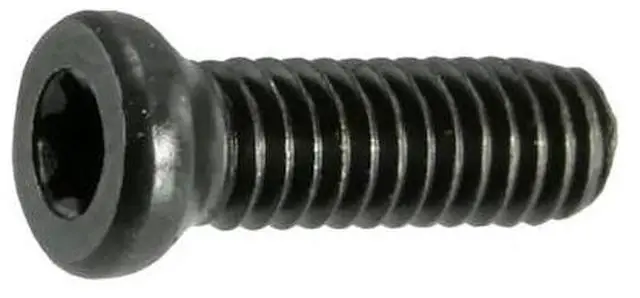Main image of MIDWEST FASTENER 32975 #6-40 x 3/8 in Torx Oval Machine Screw, Black Oxide