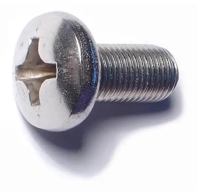 Main image of MIDWEST FASTENER 79053 3/8"-24 x 3/4 in Phillips Pan Machine Screw, Plain 18-8