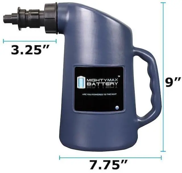 Alt view image 2 of 2 - MIGHTY MAX BATTERY MAX3464180 MARINE / BOAT BATTERY FILLER JUG TYPE