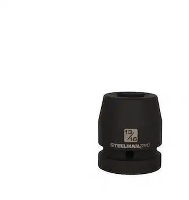Main image of STEELMAN 79395 1" Drive x 13/16" 4-Point Square Budd Impact Socket, 79395