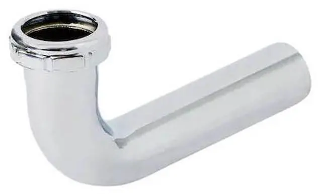 Main image of EVERFLOW 61912 Slip Elbow for Tubular Drain Applications, 17GA Chrome Plated
