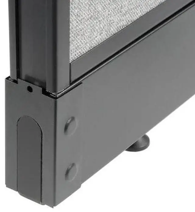 Main image of Steel End Base Cap for Interion Office Partition Panels