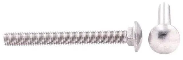 Alt view image 2 of 4 - PRIME-LINE 9063771 Carriage Bolts 3/8in-16 X 3-1/2in Grade 18-8 Stainless Steel