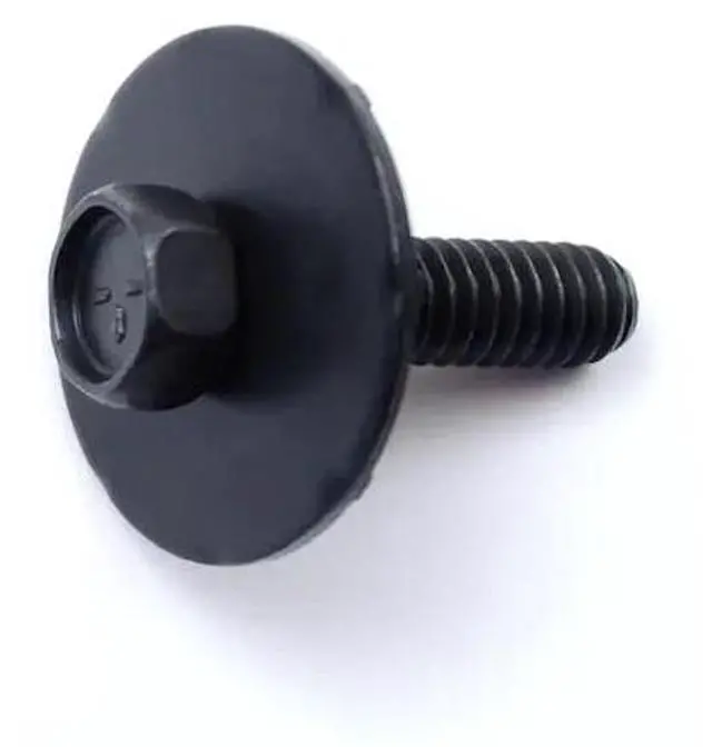 Main image of MIDWEST FASTENER 31462 1/4"-20 x 1" Coarse Thread Hex Washer Head Body Bolts 8PK