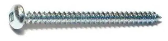 Main image of MIDWEST FASTENER 08719 Sheet Metal Screw, #8 x 2 in, Zinc Plated Steel Pan Head