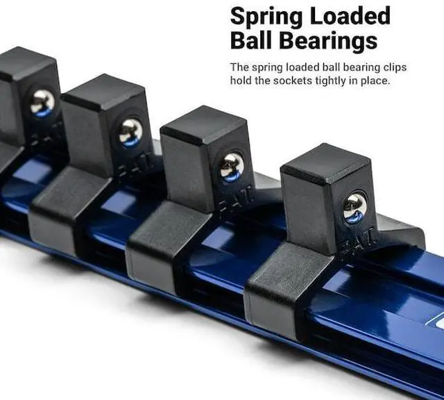 Alt view image 2 of 3 - CAPRI TOOLS CP50200-12CL-15PK 12 Drive Socket Holder Clip for Socket Rails, 15PK