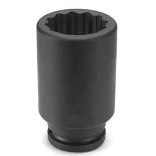 Alt view image 2 of 9 - GREY PNEUMATIC 3132D 3/4" Drive, 1" SAE Socket, 12 Points, 3/4"Dx1"D,