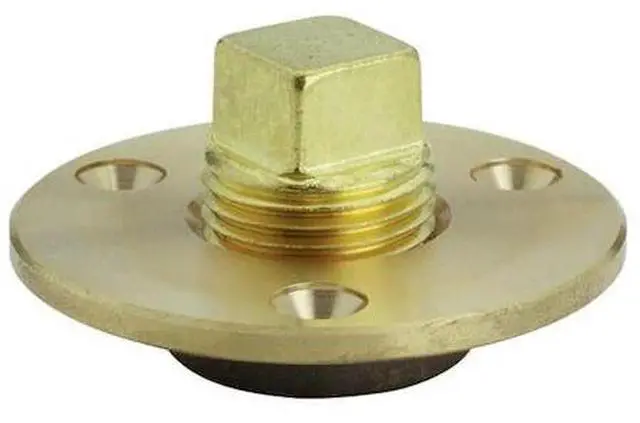 Alt view image 5 of 5 - Attwood Garboard Drain Plug Cast Bronze