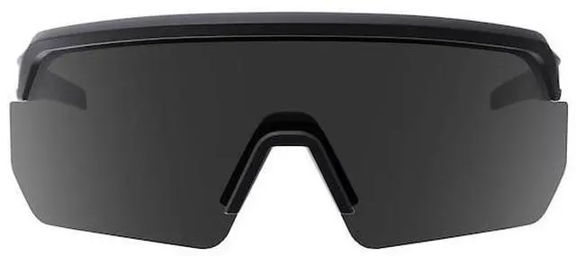 Alt view image 2 of 8 - ERGODYNE AEGIR Safety Sunglasses, Smoke Matte Black Frame