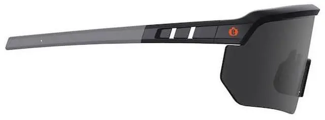 Alt view image 5 of 8 - ERGODYNE AEGIR Safety Sunglasses, Smoke Matte Black Frame