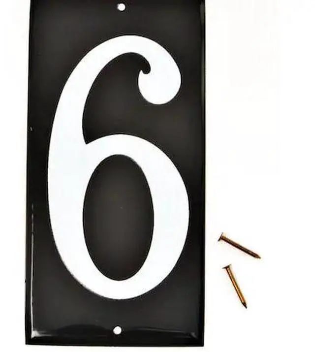 Main image of HY-KO A10256 3.5In Colonial Number 6, 10PK