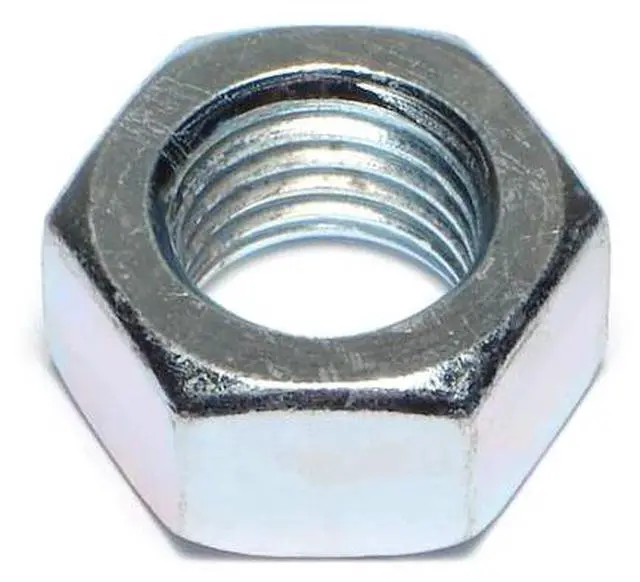 Main image of MIDWEST FASTENER 06880 Hex Nut, M20-2.5, Steel, Class 8, Zinc Plated, 10 PK