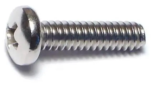 Main image of MIDWEST FASTENER 07113 #10-24 x 3/4 in Phillips Pan Machine Screw, Plain 18-8