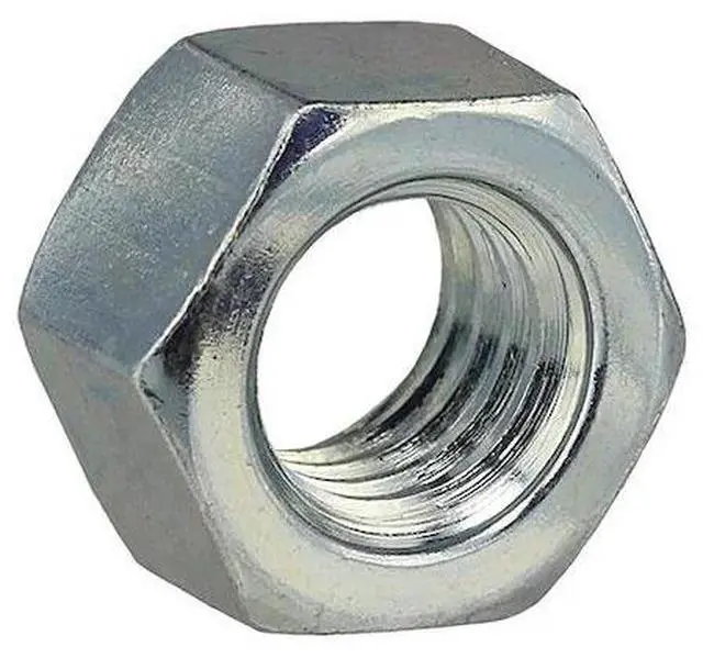 Main image of DOTTIE 5HN14 Hex Nut, 1/4"-20, Carbon Steel, Grade 5, Zinc Plated, 100 PK