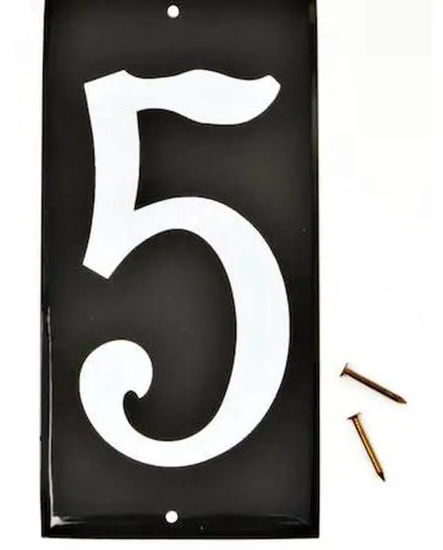 Main image of HY-KO A10255 3.5In Colonial Number 5, 10PK