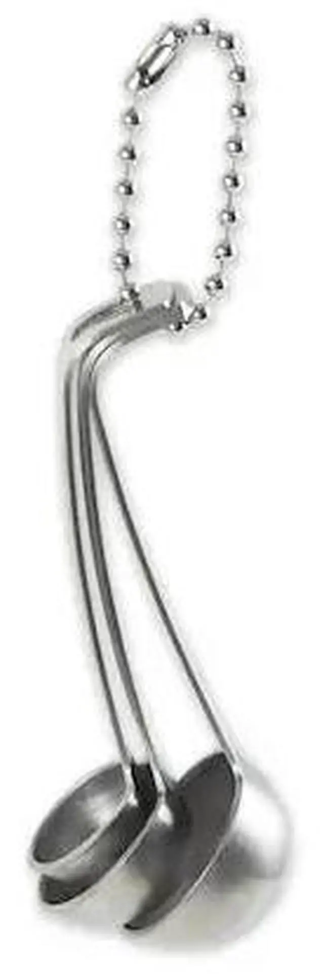 Alt view image 2 of 2 - RSVP International Endurance Kitchen Collection Measuring Tools, Dishwasher Safe, Mini Ladles, 3 Piece, Stainless Steel