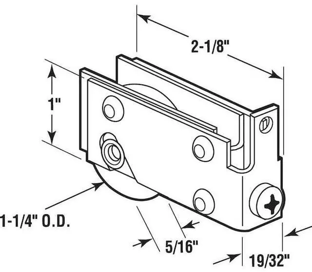 Alt view image 3 of 5 - ROLLER ASSEMBLY BOTM (Pack of 1)