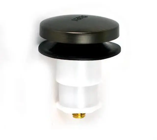 Main image of WATCO 38412-BZ Foot Act. Bath Stopper w-3/8 in. P, Adapter, Oil- Rubbed Bronze