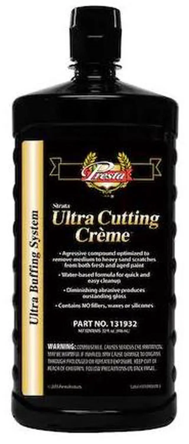 Alt view image 2 of 4 - 9" Black and Beige Ultra Cutting Creme 32oz.