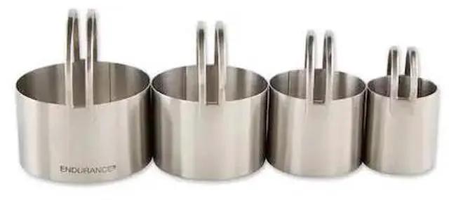 Alt view image 3 of 3 - RSVP International 4-pc. Endurance Biscuit Cutter Set