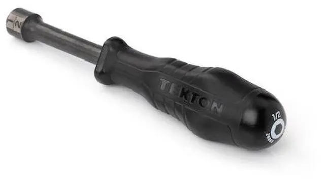 Alt view image 2 of 7 - TEKTON 26868 1/2 Inch High-Torque Black Oxide Blade Nut Driver